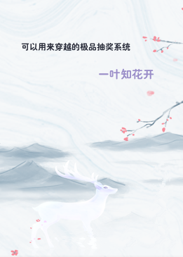 可以用来穿越的极品抽奖系统