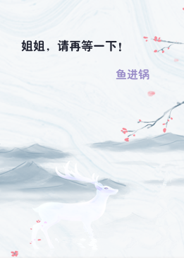 姐姐，请再等一下！