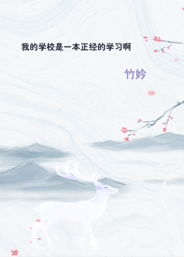 我的学校是一本正经的学习啊