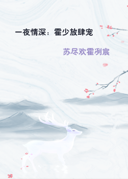 一夜情深：霍少放肆宠